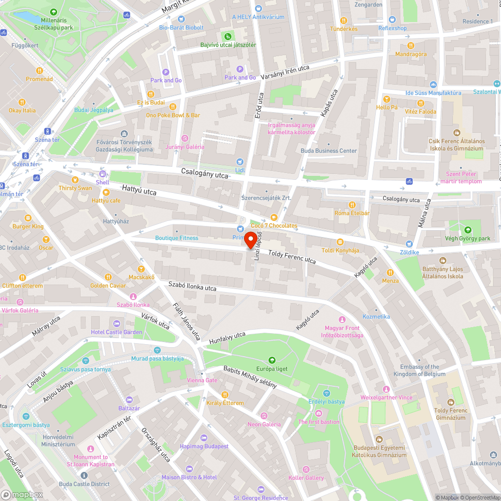 Szemét bejelentés helye