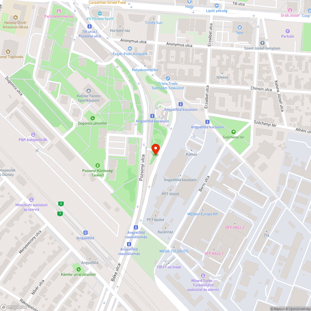 Elhagyott Peugeot bejelentés helye