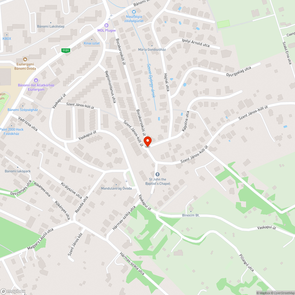 Kiégett lámpa bejelentés helye