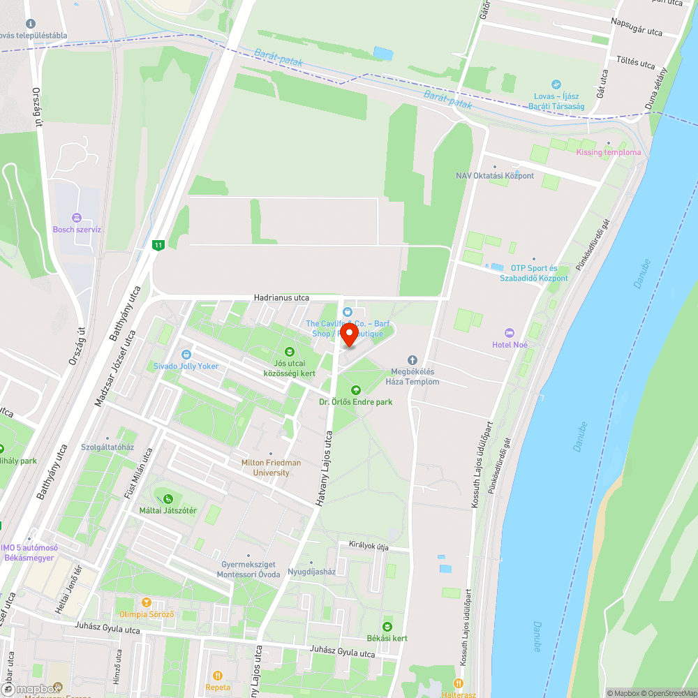 Kátyú elég rossz helyen bejelentés helye