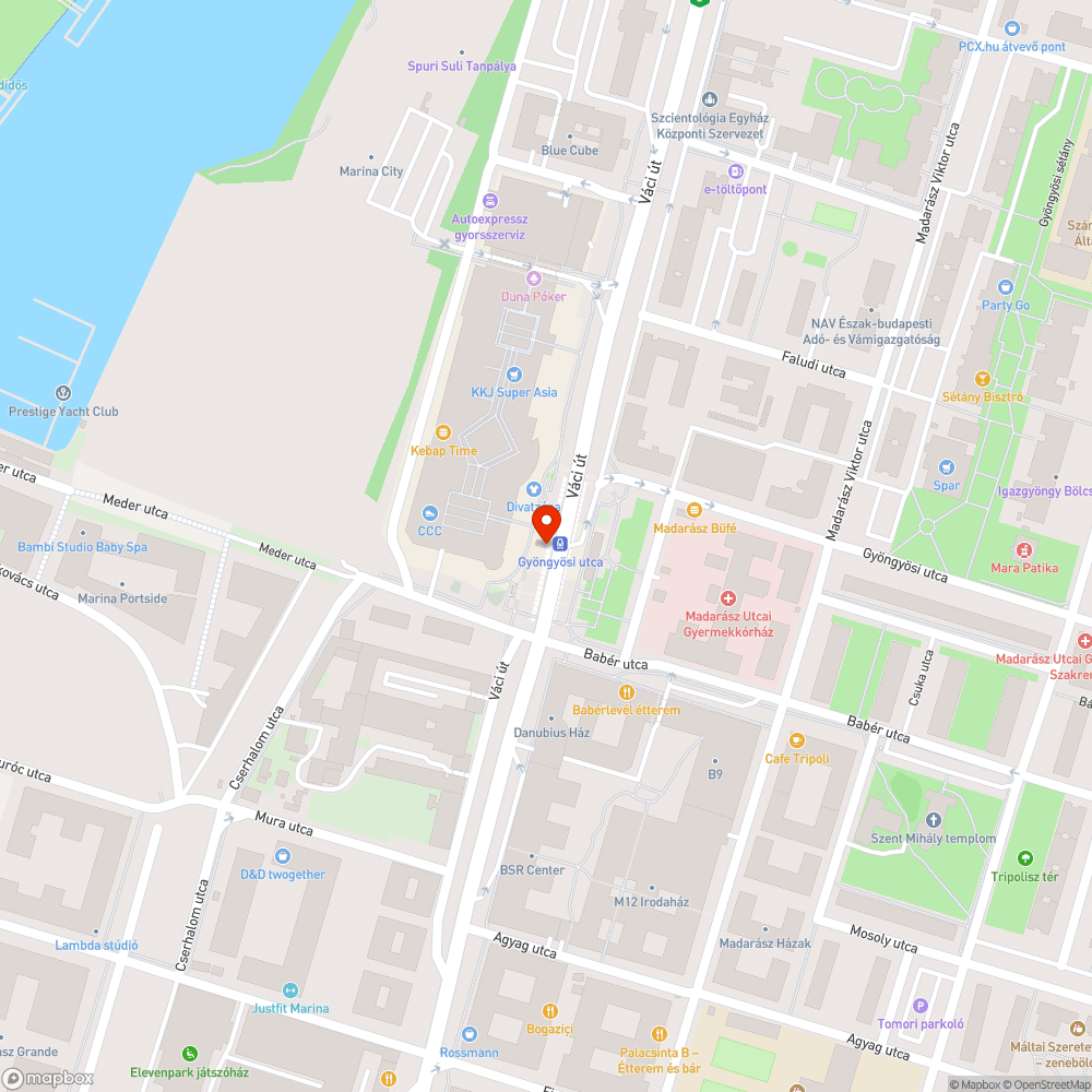 Eldobált szemét bejelentés helye