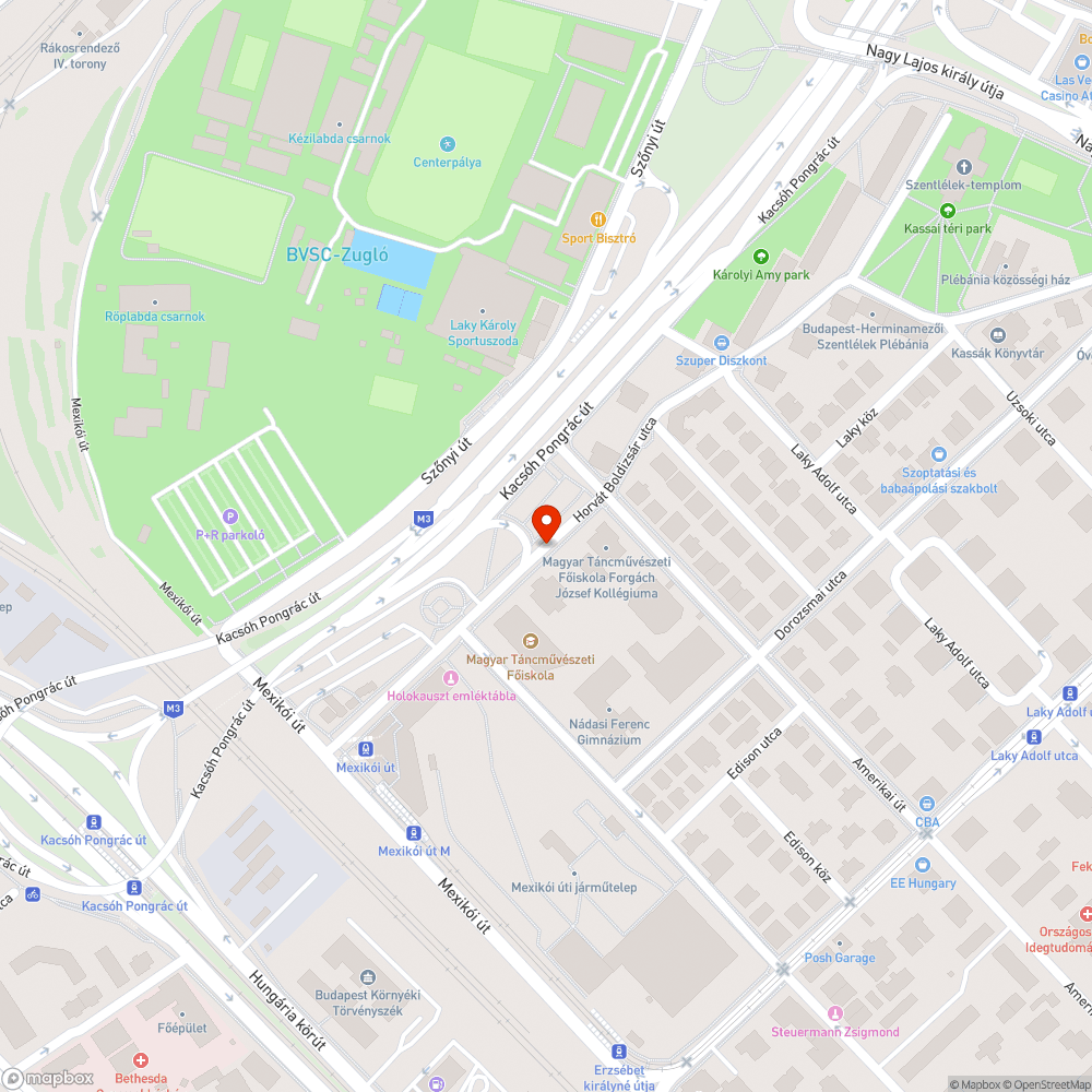 Törött járdaszegély bejelentés helye