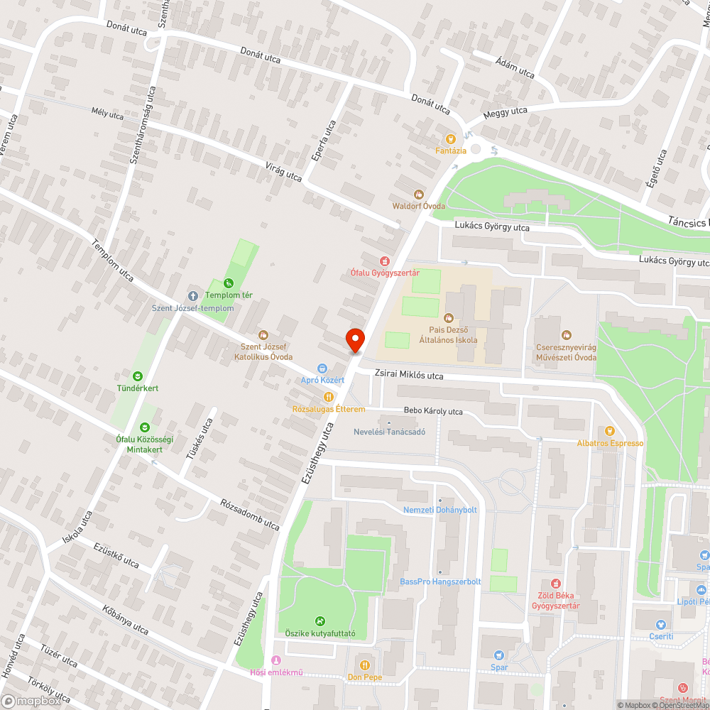 Gyerekek zebra nélküli útkereszteződésben bejelentés helye