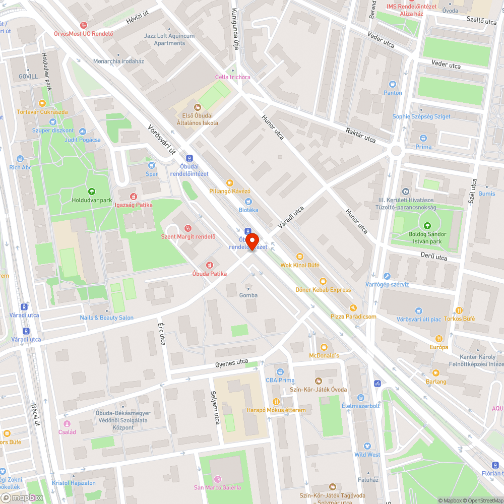 Közlekedési lámpa hiba bejelentés helye