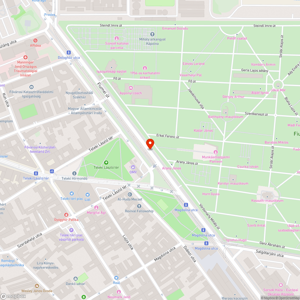 Fiumei úton sok lámpa nem világ bejelentés helye