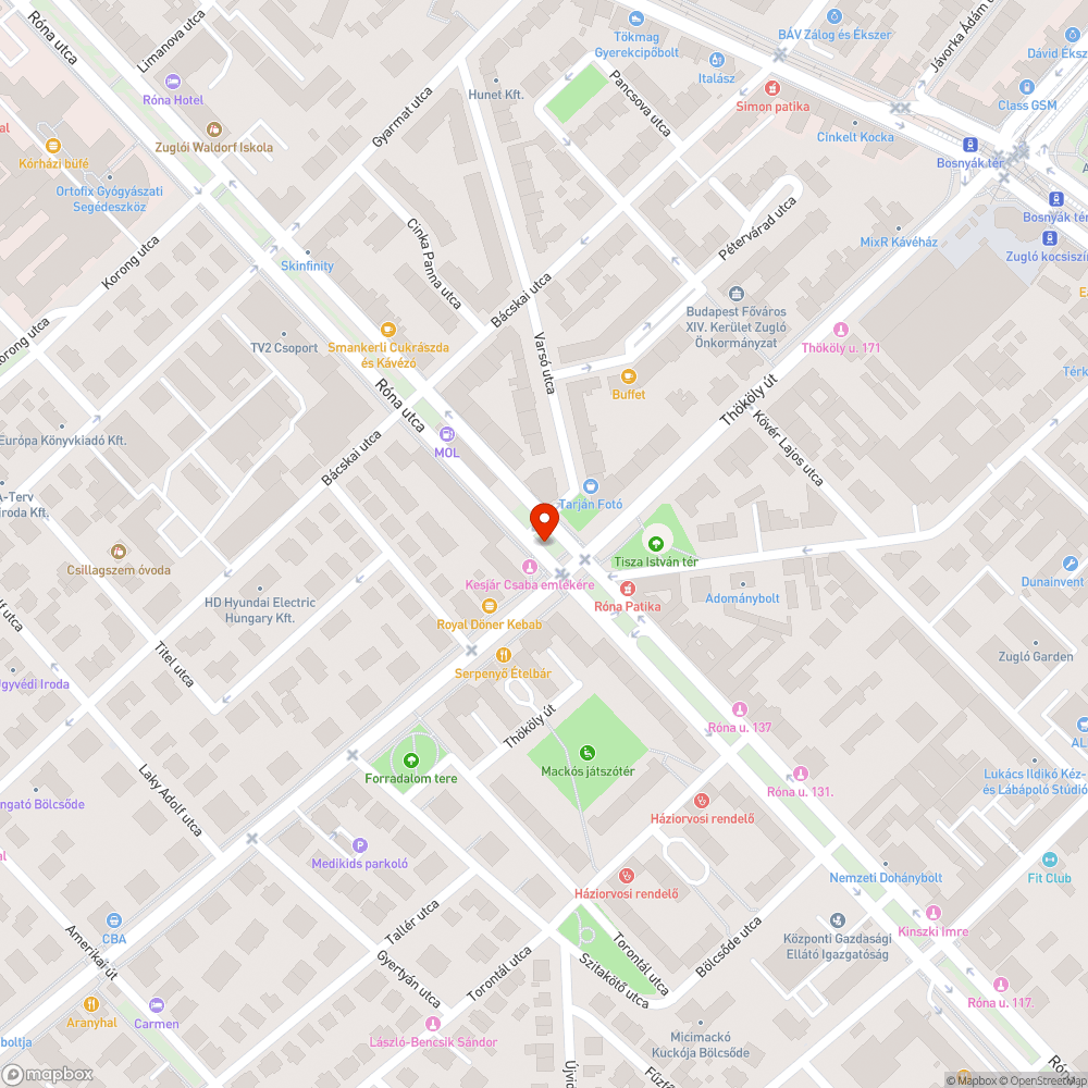 Graffitis közmű bejelentés helye