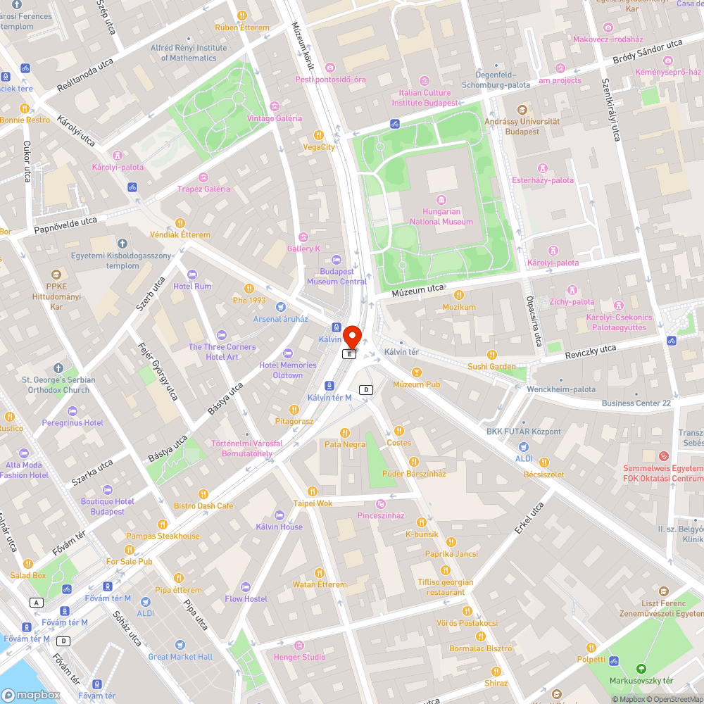 Rengeteg kiégett neon bejelentés helye