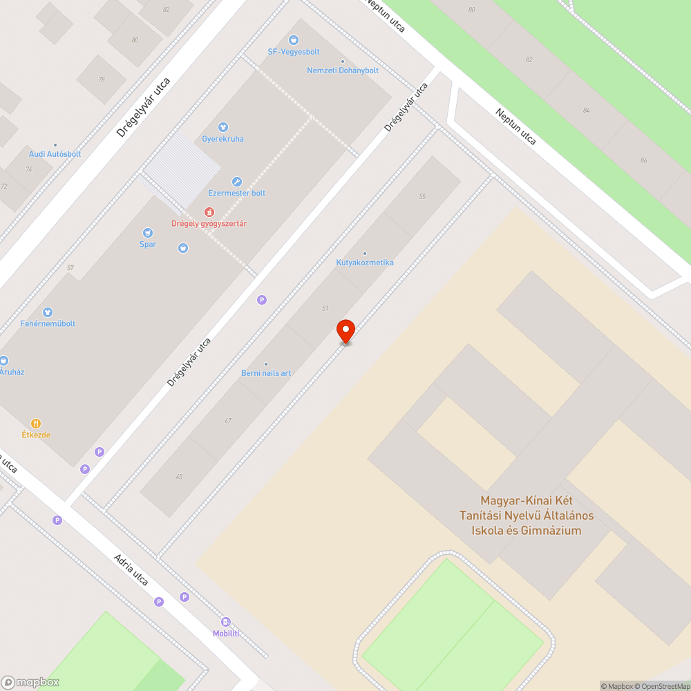 Motor és kerékpár tároló létesítése bejelentés helye