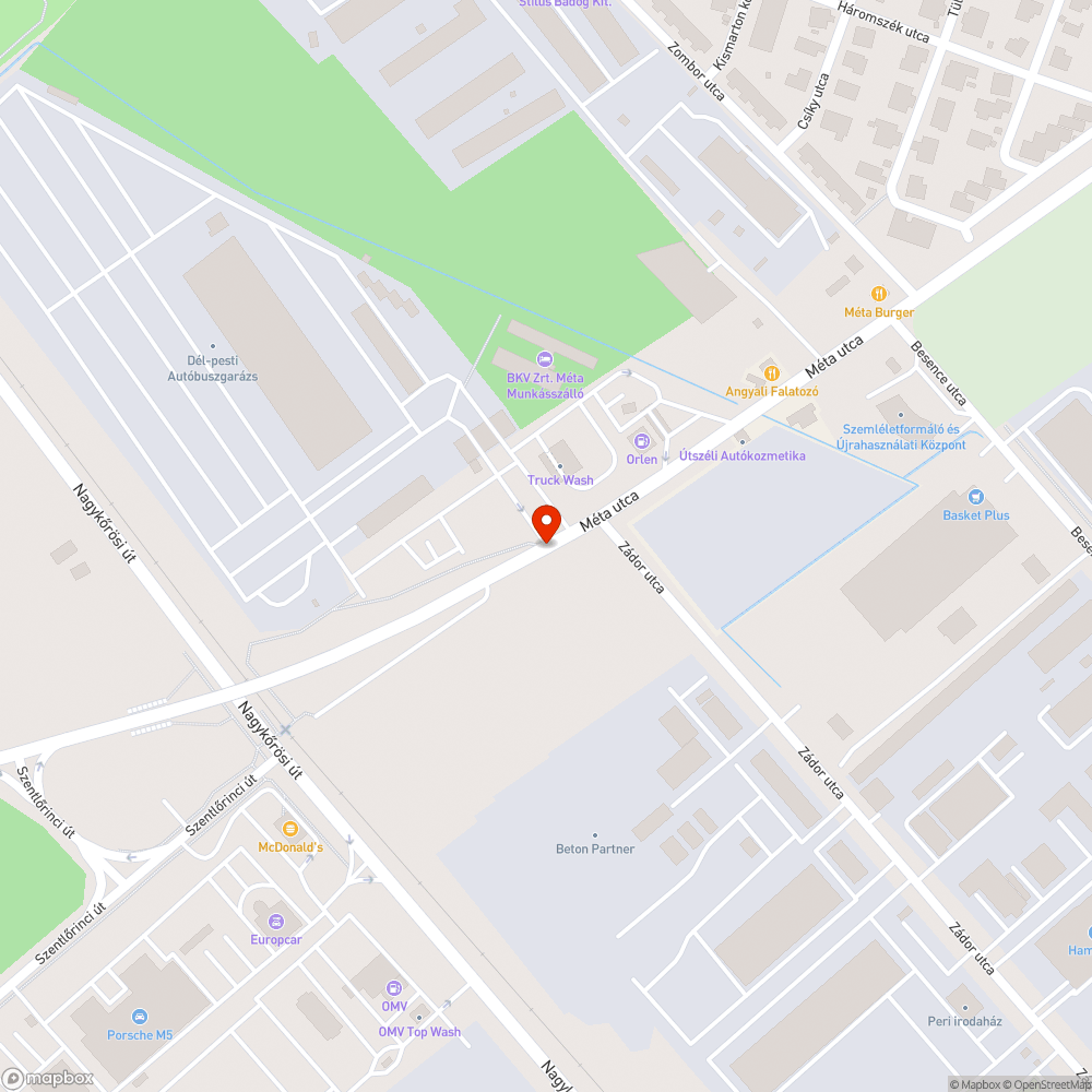 Leszedett óriásplakátok bejelentés helye