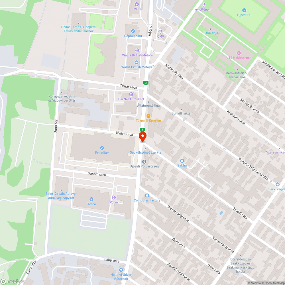 Sérült fedlap bejelentés helye