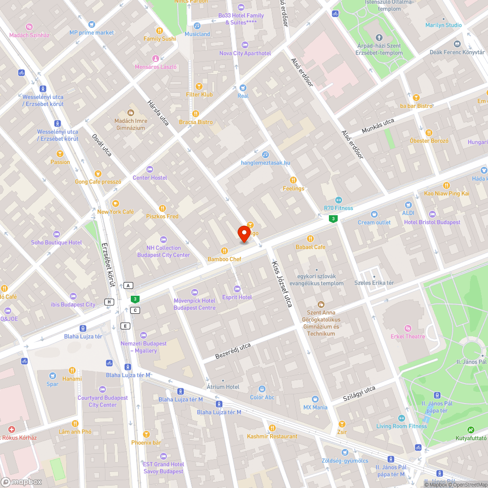 Helyéről kivett parkolásgátló oszlop bejelentés helye