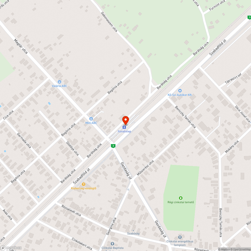 Rozsdás, felesleges táblák bejelentés helye