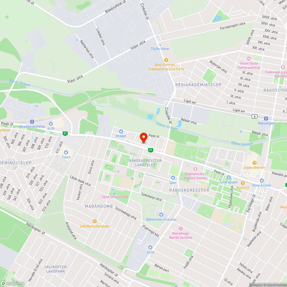 Extrém úthiba bejelentés helye