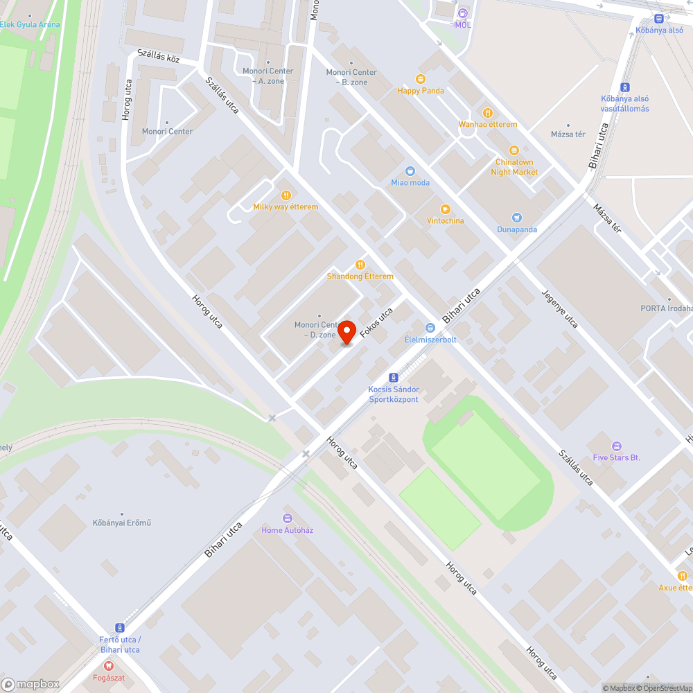 Kérelem a Fokos utca egyirányúsítására bejelentés helye