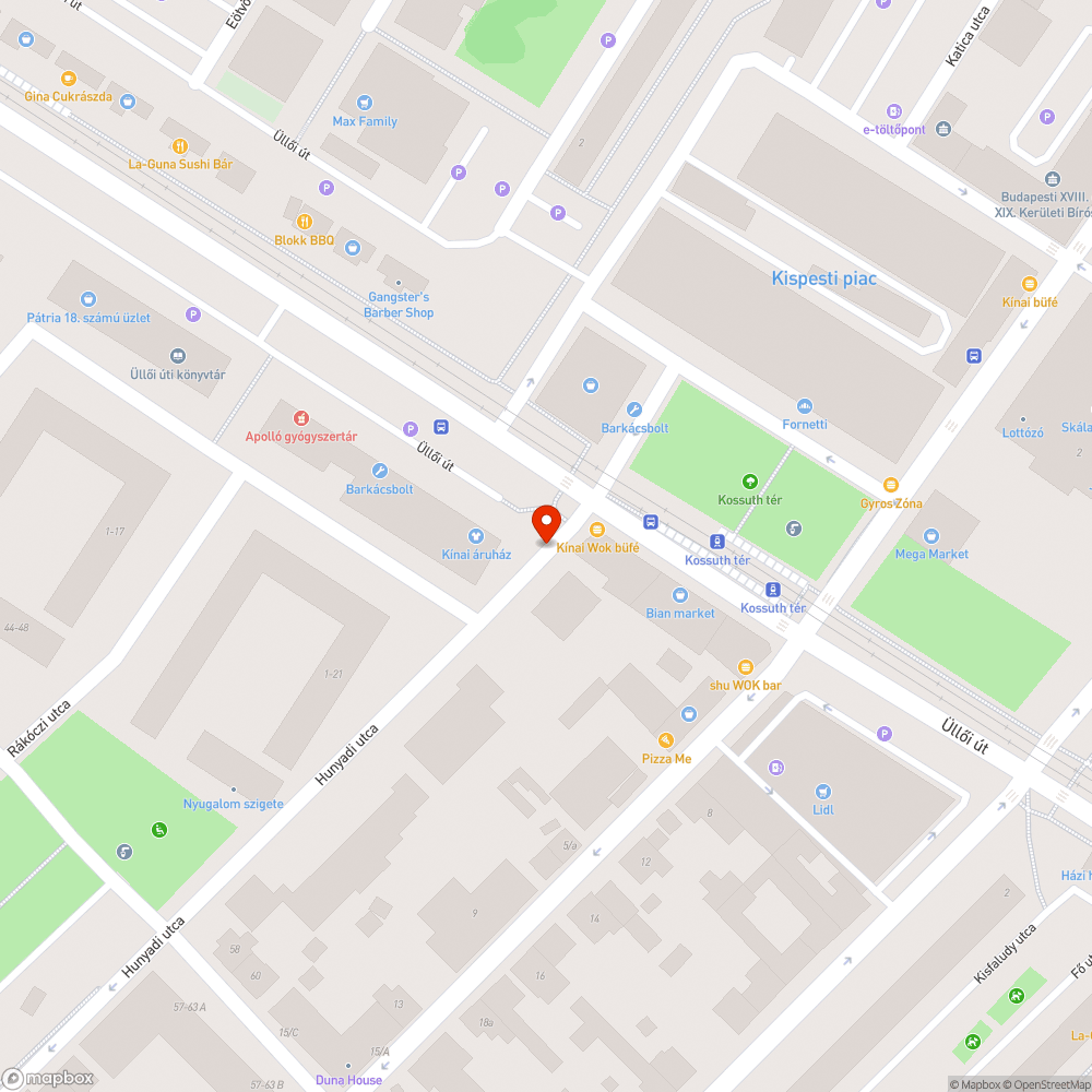 Kidölt védőoszlopok bejelentés helye