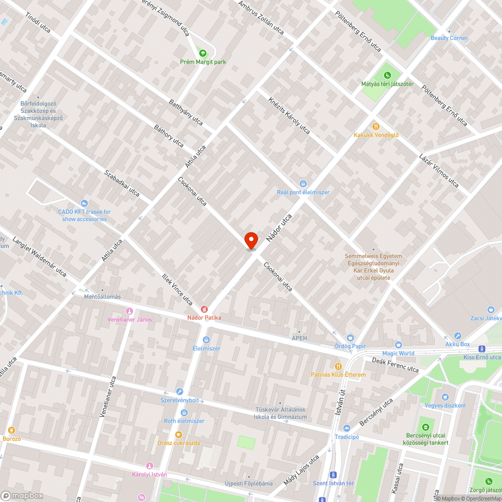 Járdaszegély hiba bejelentés helye