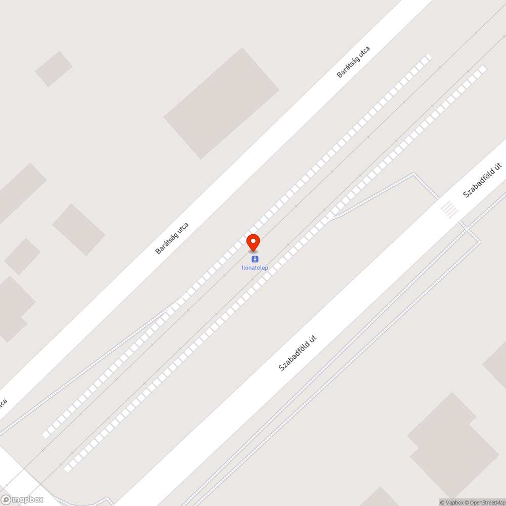 Graffitivel szennyezett tábla bejelentés helye