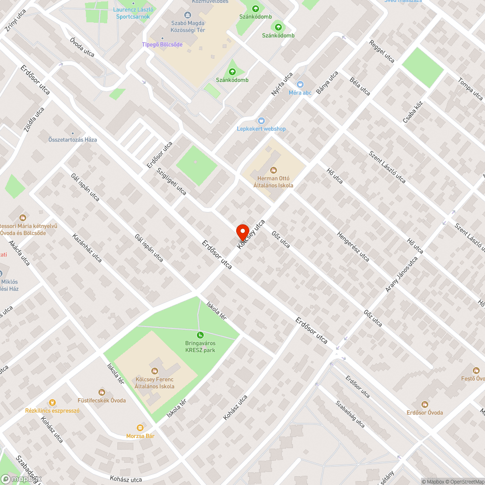 Kátyú csepeli főúton bejelentés helye