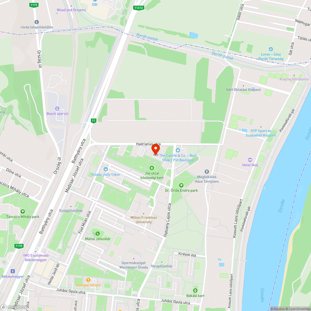 Rengeteg kátyú 2.0 bejelentés helye