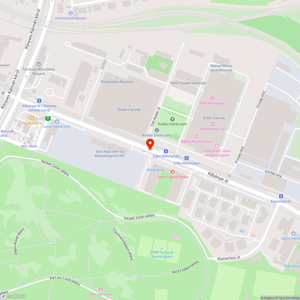 Lom bejelentés helye