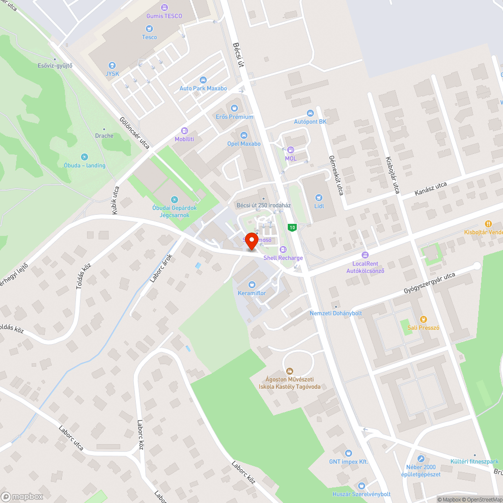 Eldugult csatorna bejelentés helye