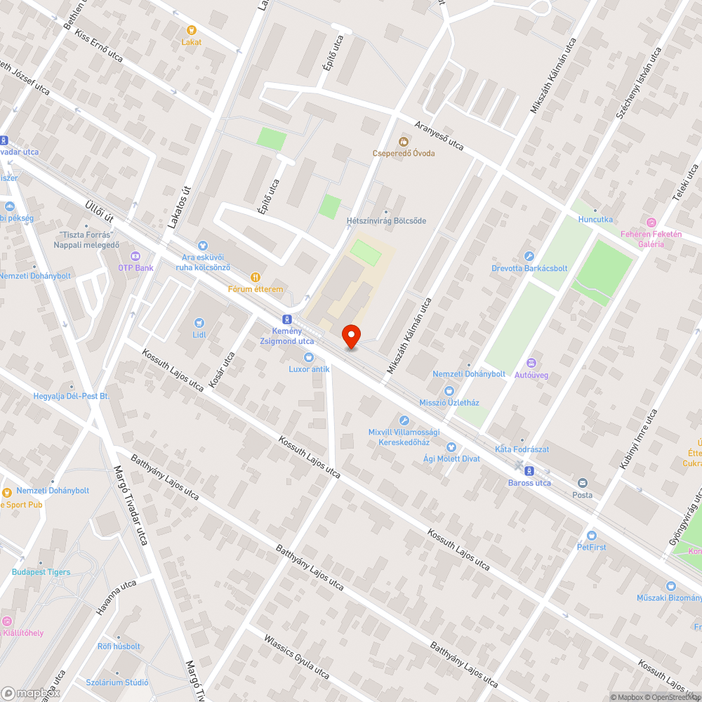 Graffitiket kérjük eltávolítani bejelentés helye