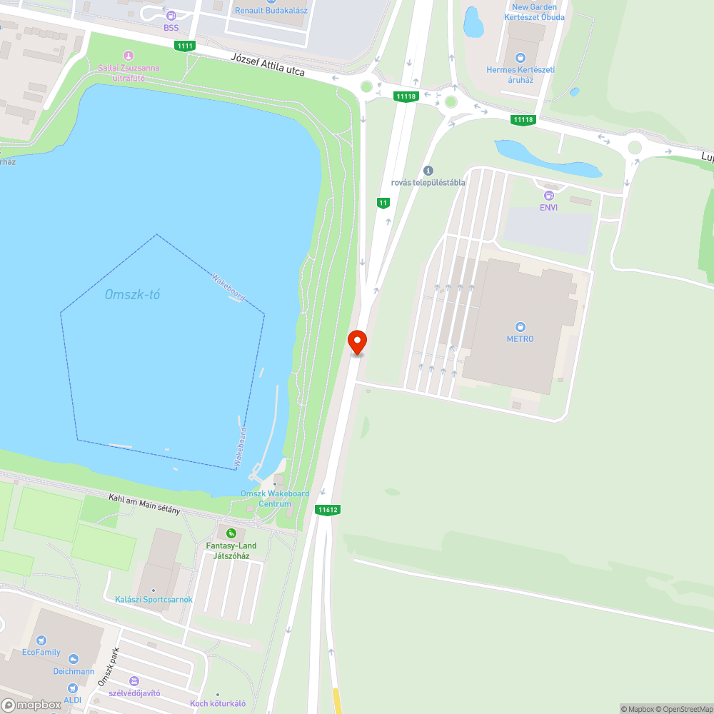 Közvilágítás meghibásodása bejelentés helye