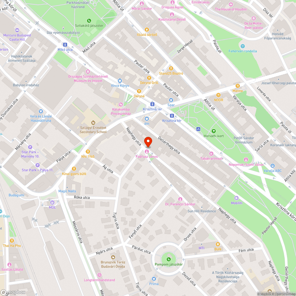 Elhagyott kordon támasztó bejelentés helye