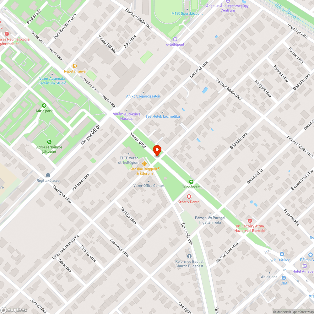 Kàtyú bejelentés helye