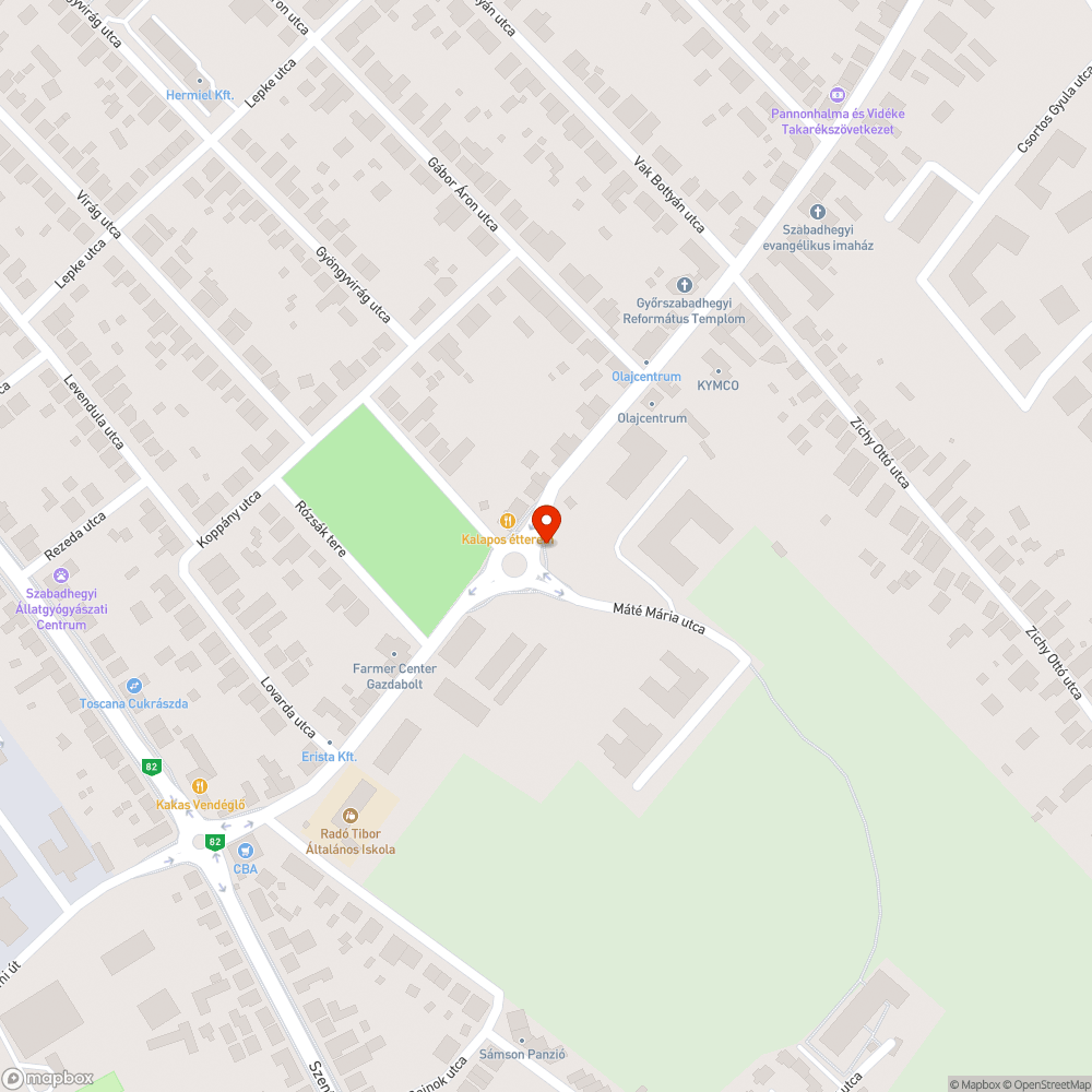 Járdát benövő föld/bokor bejelentés helye