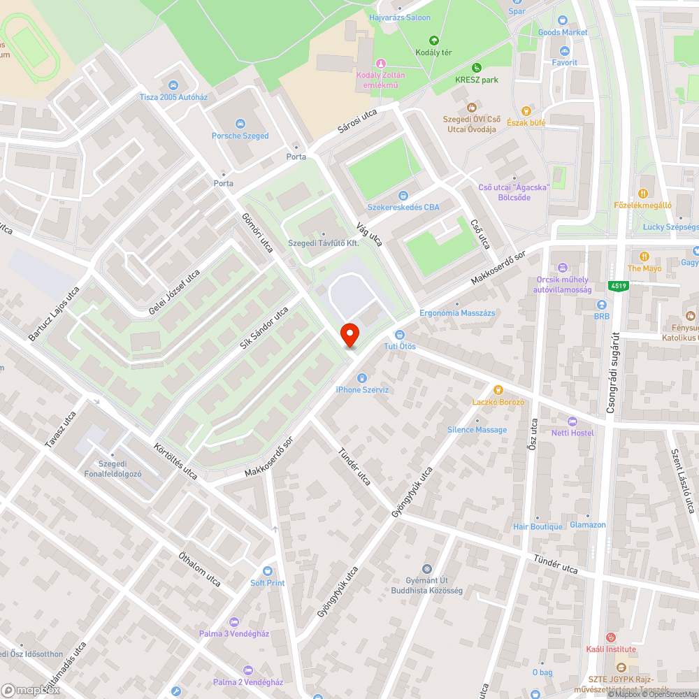 Kerékgyilkos kátyúk a Gömöri/Bartucz Lajos utcán bejelentés helye