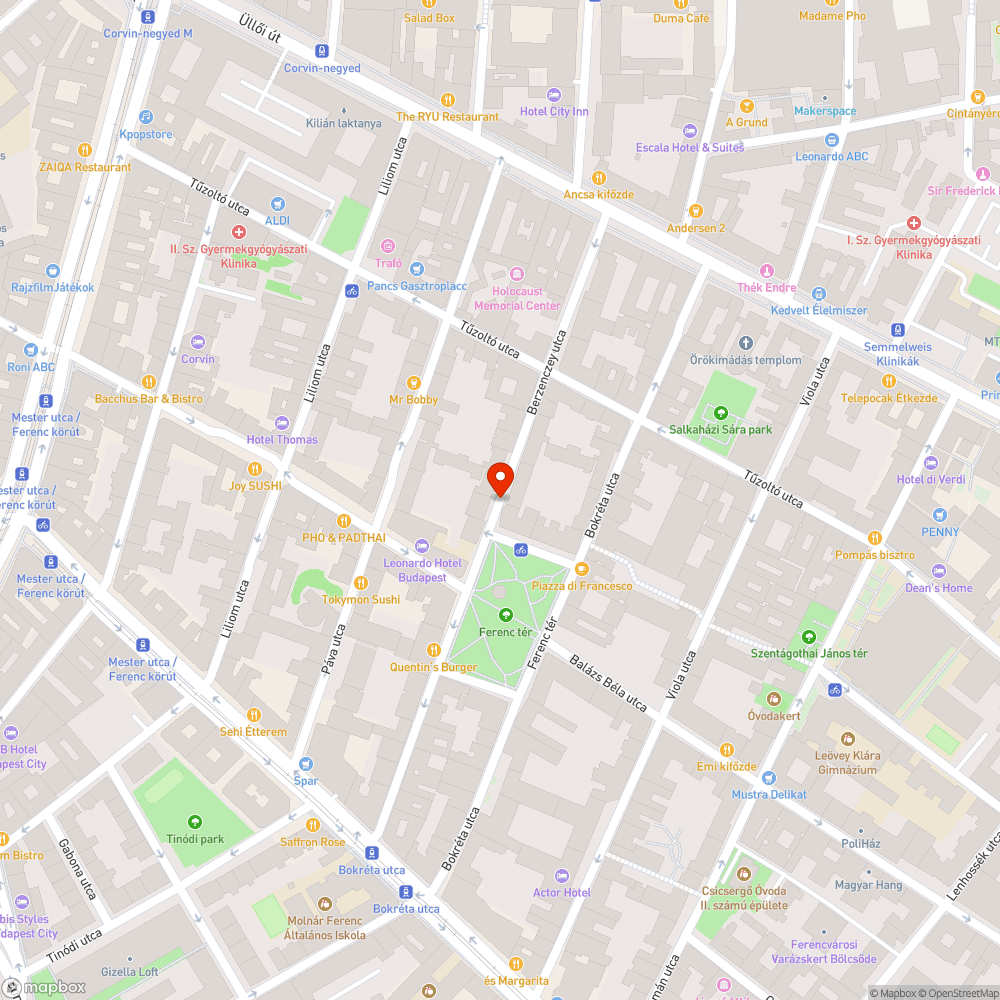 Építési törmelék bejelentés helye