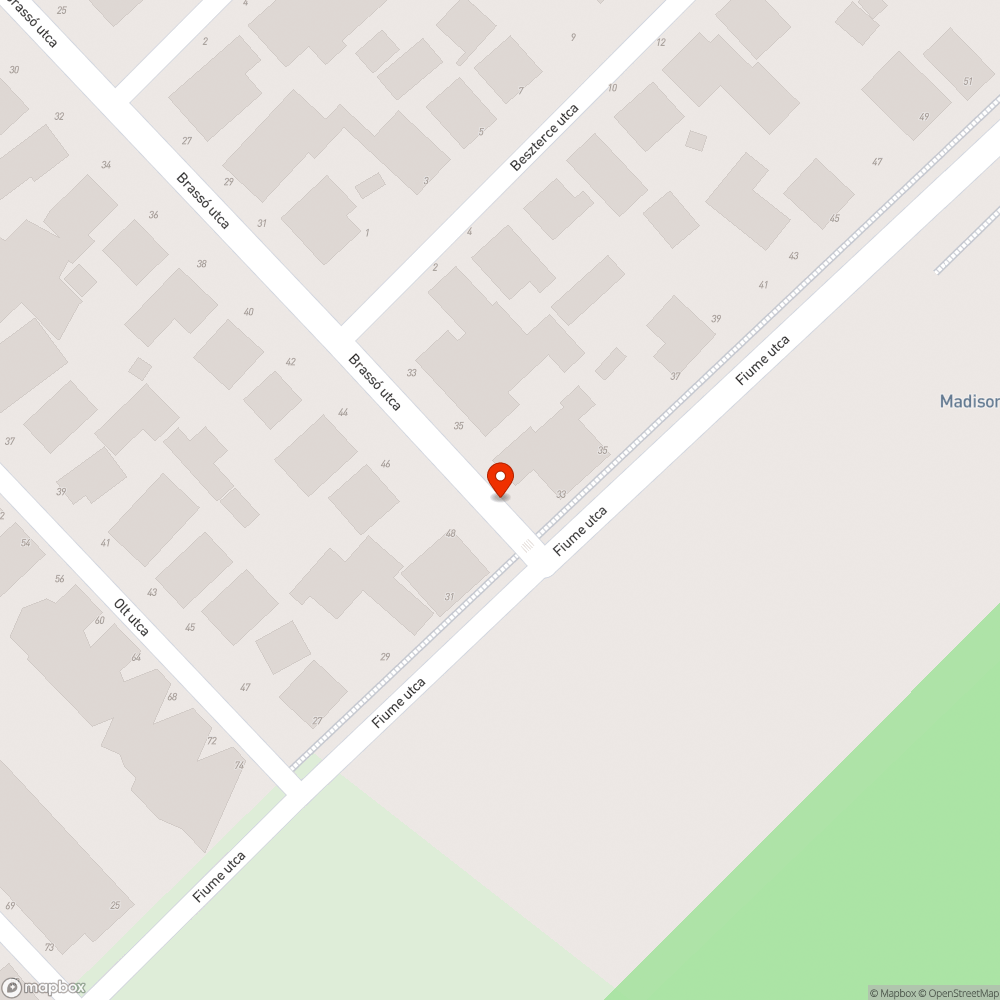 Kátyú bejelentés helye