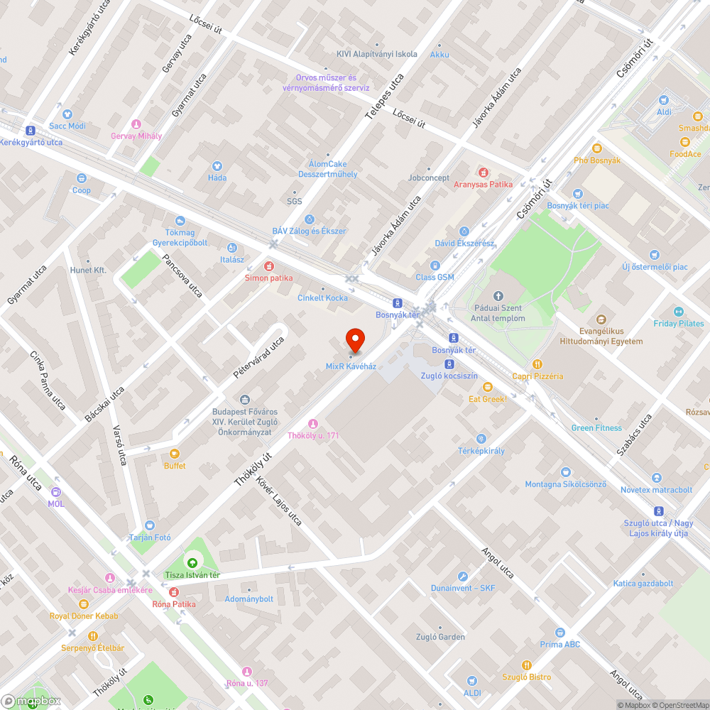 Eldugult csatornaszem bejelentés helye