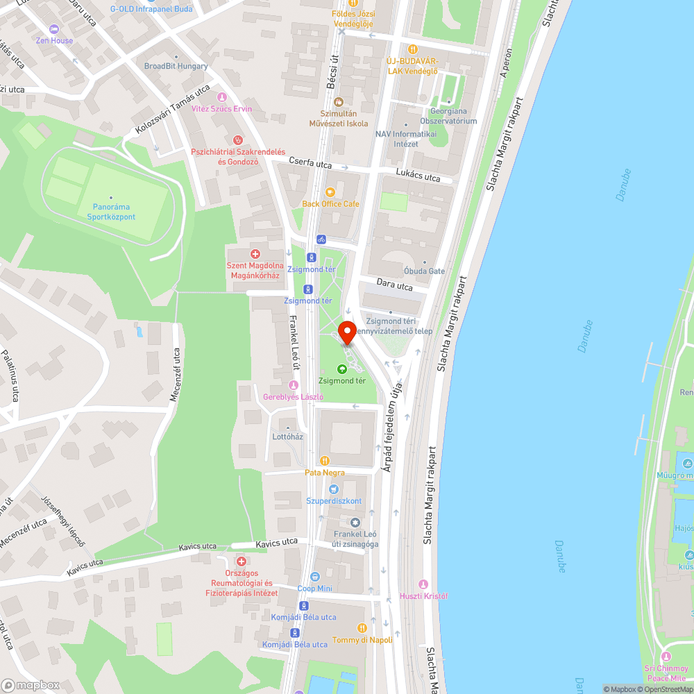 Elhullott galamb Zsigmond tér bejelentés helye