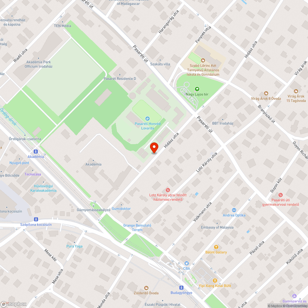 Rendezésre szorul a Hidász utca bejelentés helye