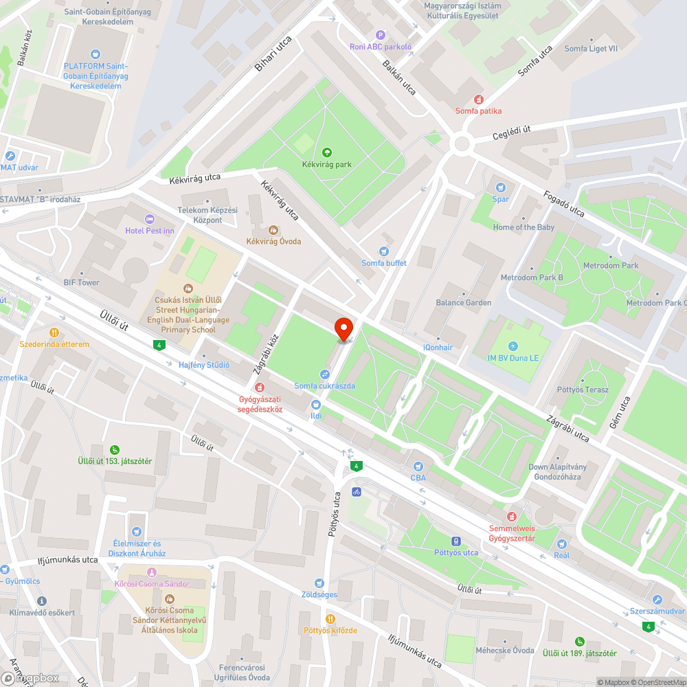 Zöldterületen parkolás, közlekedés bejelentés helye