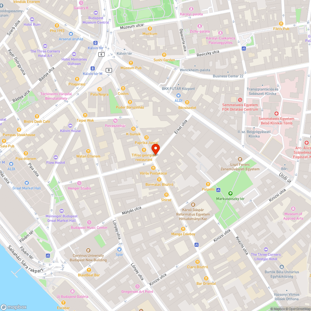 Parkolás bejelentés helye