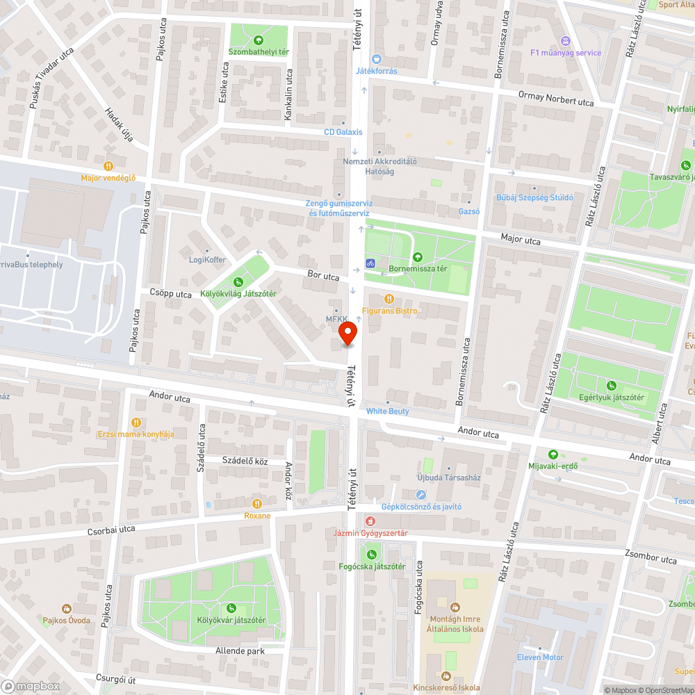 Letarolt korlát bejelentés helye