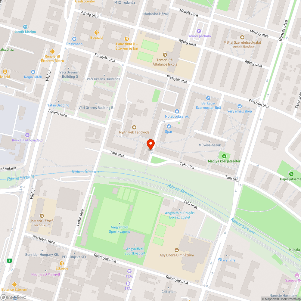 Parkolás bejelentés helye