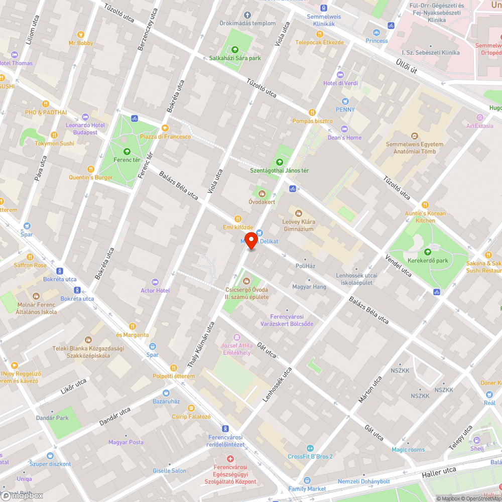 Hiányzó közvilágítás bejelentés helye