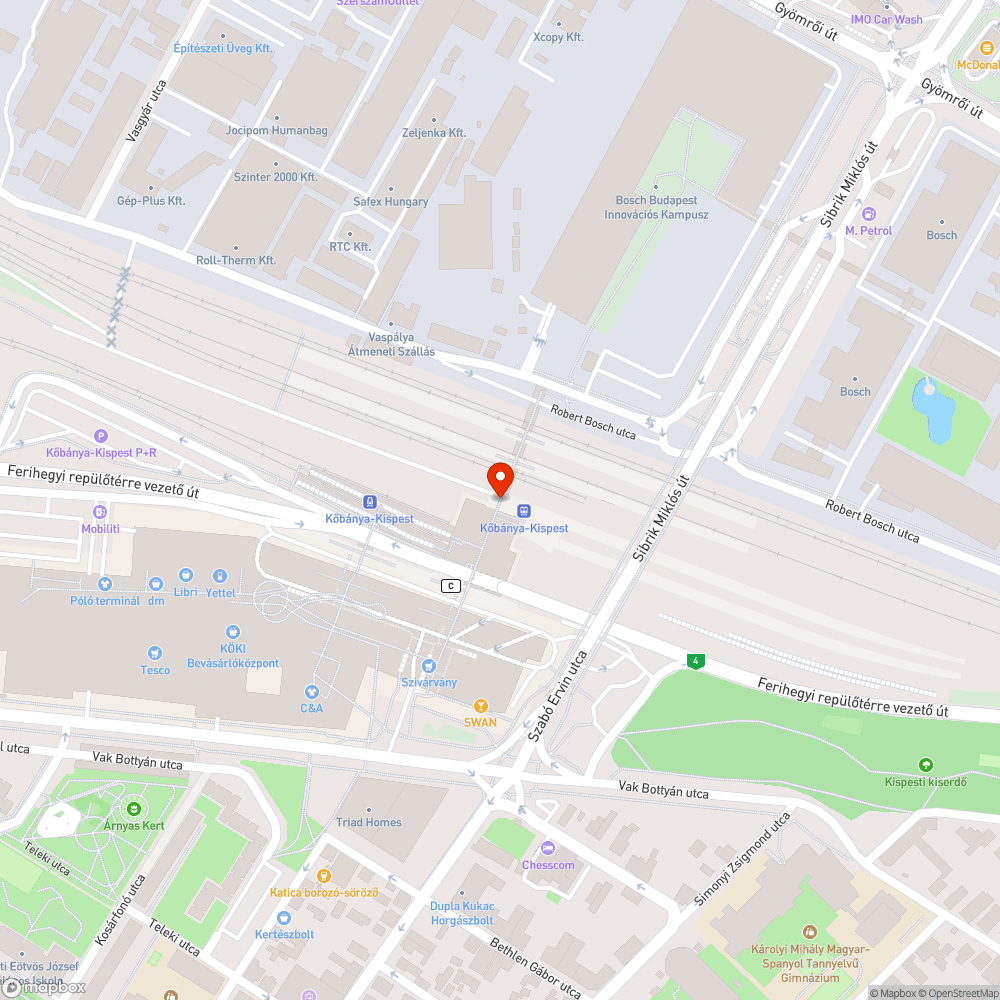 Hiányzó álmennyezet bejelentés helye