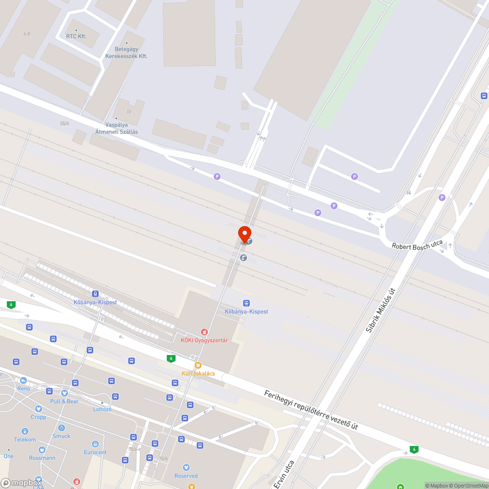 Graffitis, mocskos felüljáró bejelentés helye