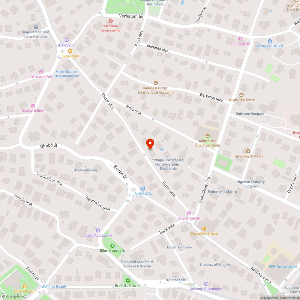 Üres fahely bejelentés helye