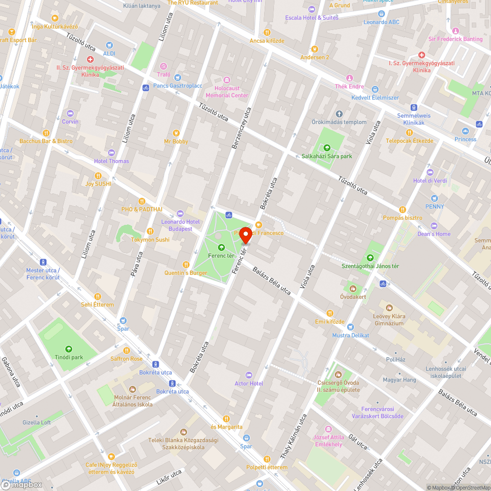 Kidőlt oszlop bejelentés helye