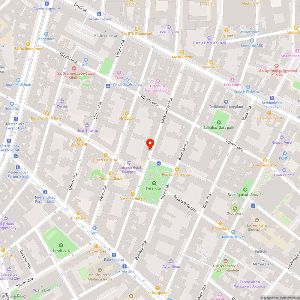 Kidőlt oszlop bejelentés helye