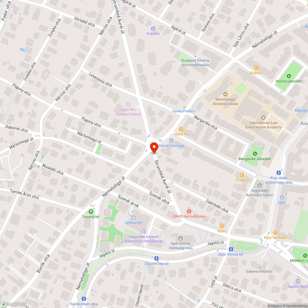 Vízfolyás az útra bejelentés helye