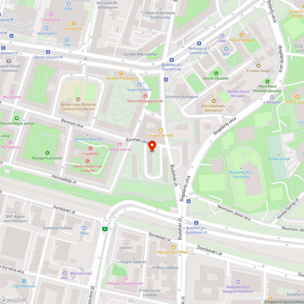 Elhagyatott autó bejelentés helye