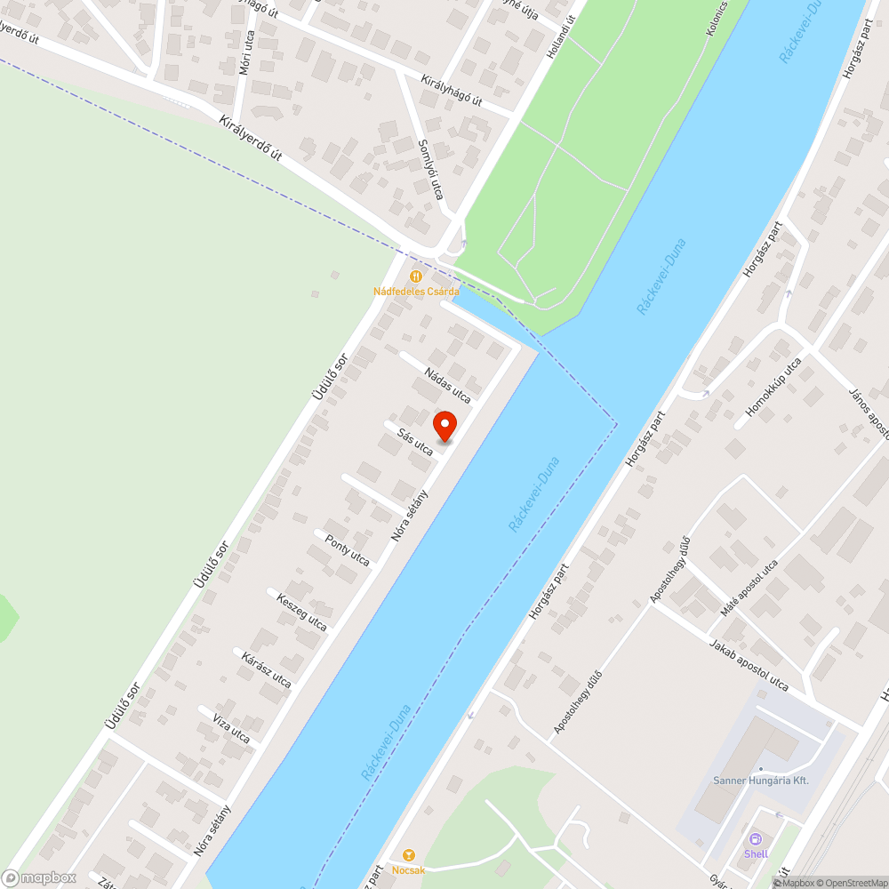 Kátyú bejelentés helye