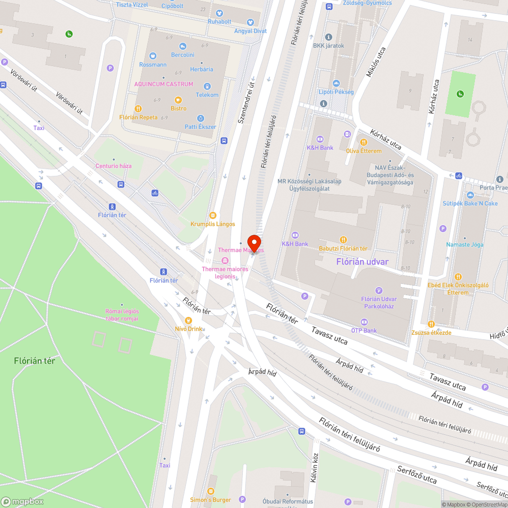 Nem látható sávelhúzás bejelentés helye